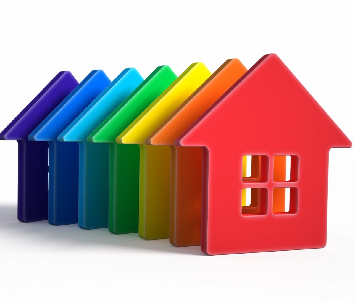 Colorful,Houses